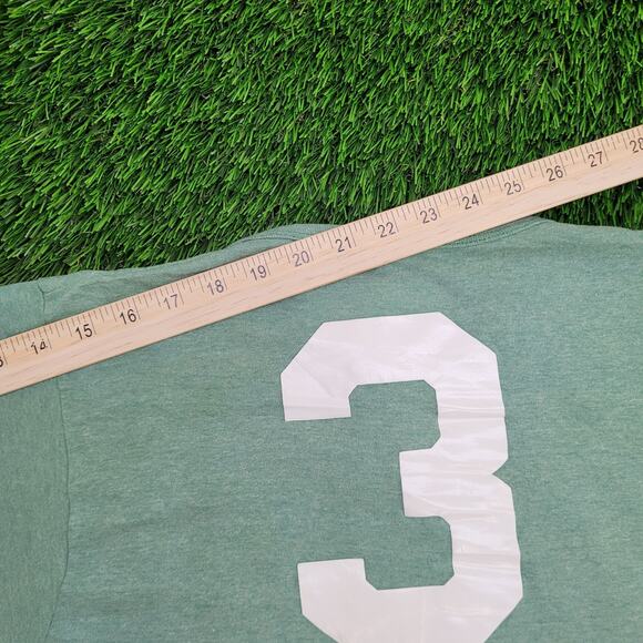 Vintage 80s Hyatt Henley Shirt Small 18x25 Two-Tone Crop USA - Picture 4 of 16